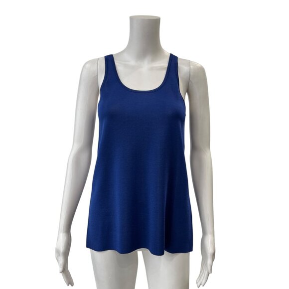 $1250 The Row Blue Camisole Viscose Tank Top size XS - Picture 1 of 8